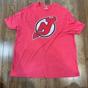Fanatics New Jersey Devils Red Men's T-Shirt